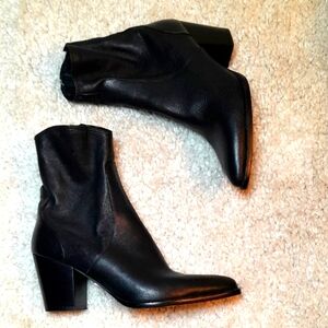 ZARA BLACK ANKLE BOOTS SIZE 8